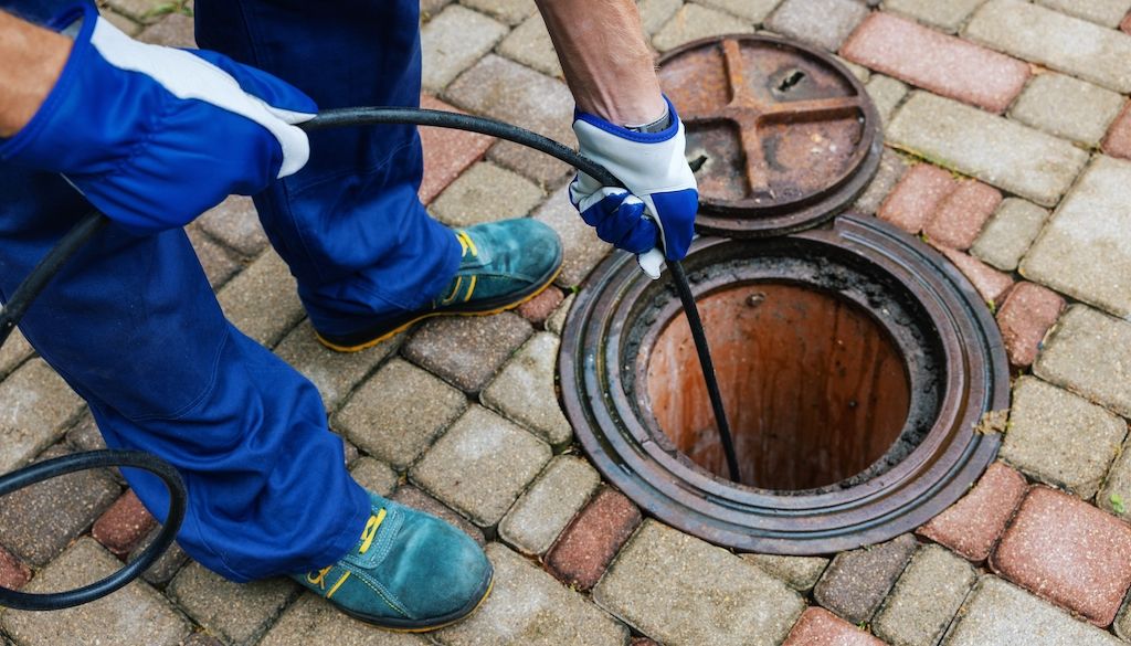 Hydro Jetting in Granite